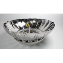 Steam Basket Set with Anti Scalding Handle Stainless Steel Steamer for Cooking Fruits Vegetables Seafood (9'+11')